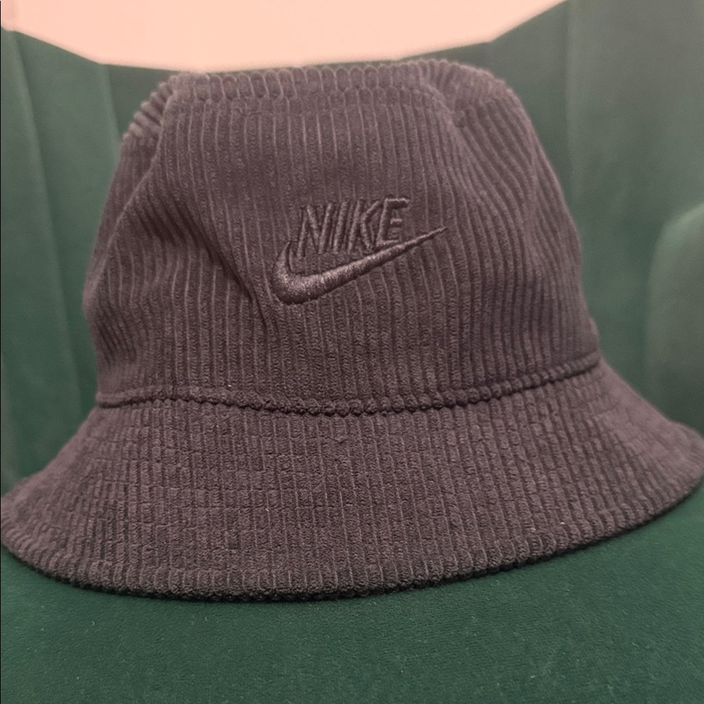 Nike Charcoal Corduroy Bucket Hat
